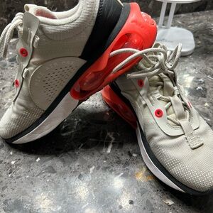 Nike Air Max Sneakers light bone flash in crimson 2021 Sz 7